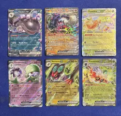 Pokemon Paldean Fates Ex Lot of 6 Cards Ultra Rare English Holos - NM - Image 1
