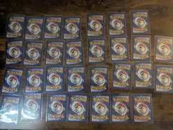 Lot Of 30 Vintage Base Set Pokemon Cards Lot 11 - Image 2