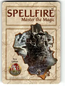 TSR Spellfire CCG 1st Ed. MIST WOLF Card #175 of 400 Advanced Dungeons & Dragons - Image 2