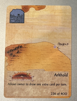 Spellfire CCG Common Card Arkhold - 1st Edition 236 of 400 - Image 1