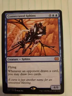 Consecrated Sphinx MTG Playtest Copy - Image 1