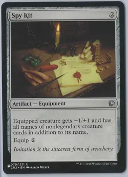 MTG Magic the Gathering The List Reprints #79 Spy Kit - Image 1