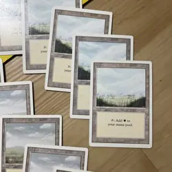 (35) Plains - Revised Edition (maybe) - Magic The Gathering - Image 3