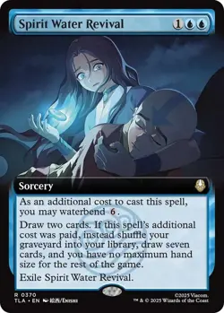 Spirit Water Revival (Extended Art)- Avatar: The Last Airbender- (Non-Foil)(NM) - Image 1
