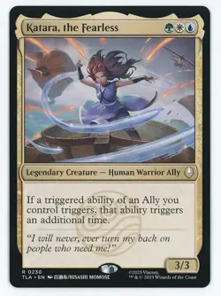 Katara, the Fearless #0230 MTG Avatar: The Last Airbender Magic The Gathering - Image 1