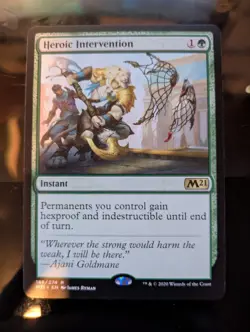 MtG - Heroic Intervention - 2021 Core Set - (188) - Image 1