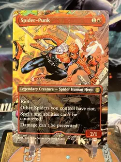 MTG | Spider-Punk (0207) (Borderless) [Spiderman] NF - Image 1