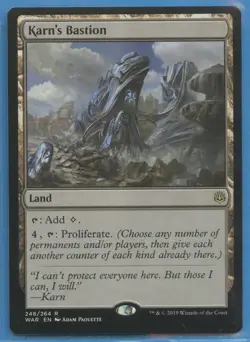 MTG: War of the Spark: Karn's Bastion - Image 1