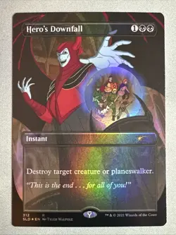 MTG / Hero's Downfall / SLD / #312 / FOIL / Rare / NM - Image 1