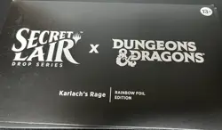 MTG Secret Lair x Dungeons & Dragons: Karlach's Rage (Foil) Sealed - Image 1