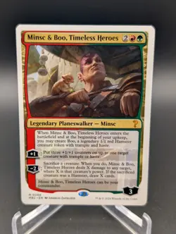 Minsc & Boo, Timeless Heroes (White Border) Mystery Booster 2 Regular - Image 1
