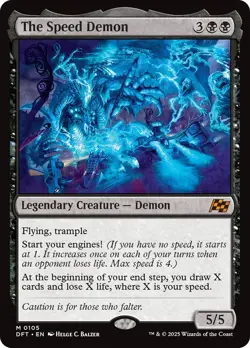 The Speed Demon [Aetherdrift] MTG - Image 1