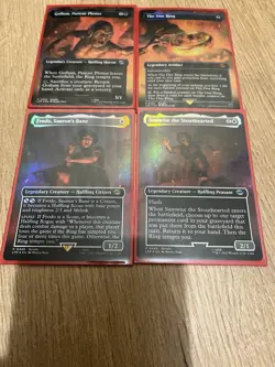 MTG LTR Lord of the Rings Mount Doom Scene Set the One Ring FOIL - Image 1