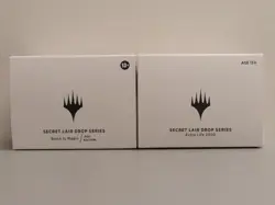 (2) Lot MTG The Secret Lair Drop Series Extra Life 2020 & Black Is Magic Foil Ed - Image 1