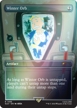 FREE SHIPPING (MTG) Secret Lair x Fallout: Vault Boy (Rainbow Foil) - Image 2