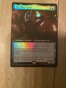 ?? MTG: The Blue Spirit - Foil - Extended Art Avatar -SHIPS INSTANTLY - Image 1