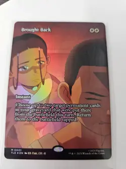 Brought Back Borderless FOIL MTG Avatar: TLA Eternal-Legal Nm/M *ON HAND* - Image 1