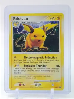 RAICHU LV. 40 2008 POKEMON DIAMOND & PEARL PROMOS HOLO #DP21 Q2215 - Image 1