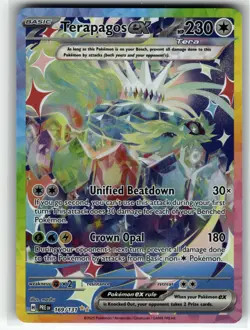 Terapagos ex Special SV: Prismatic Evolutions 169/131 NM Pokemon Card TCG - Image 1