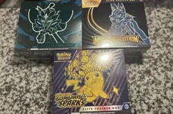 Pokemon Elite Trainer Sealed Boxes Lot - Mega Evo, Twilight Masquerade - SS - Image 1