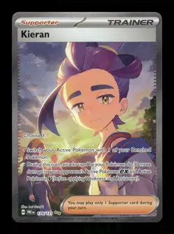 Pokemon Kieran Special Illustration Rare SV: Prismatic Evolutions 174/131 NM - Image 1