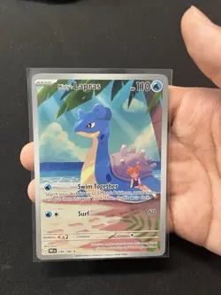 2025 Pokemon Misty's Lapras 194/182 Destined Rivals Holo Illustration Rare - Image 1