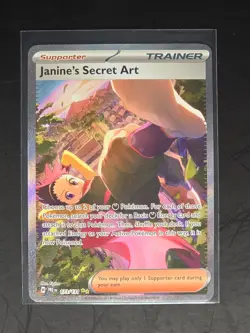 Janine's Secret Art 173/131 Prismatic Evolutions Pokemon TCG NM/M - Image 1