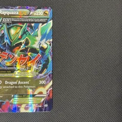 Pokemon M Rayquaza EX 61/108 TCG XY Roaring Skies Ultra Rare Shiny Holo 2015 - Image 4