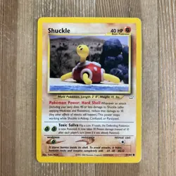 Shuckle 51/64 Common Pokemon Neo Revelation Unlimited WOTC MP 2001 - Image 1