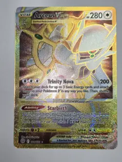 Pokemon TCG Arceus VSTAR Brilliant Stars 184/172 Holo Secret Rare - Image 2