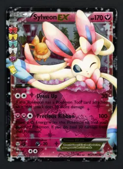 Sylveon EX RC21/RC32 Generations: Radiant Collection Ultra Rare Pokemon TCG - Image 1