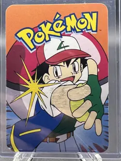 POKEMON POCKET MONSTERS VENDING PRISM STICKER 25 PIKACHU J 2000 NINTENDO - Image 2