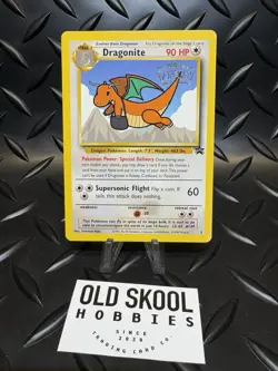 Pokemon WOTC Dragonite 5 Regular Black Star Movie Promo Stamped ~ LP - Image 1