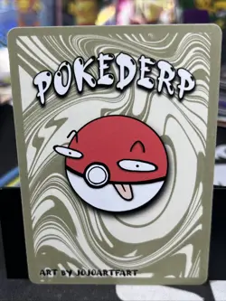 Meowtoo (Mewtwo) 7/7 - 1st Edition Pokederp Second Print Fan Art - Pokemon - Image 2