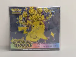 2024 Pokemon Scarlet Violet Surging Sparks Pokemon Center Elite Trainer ETB Box - Image 1