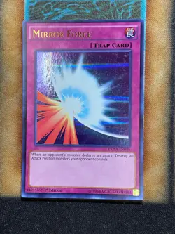 Yugioh Mirror Force DUSA-EN048 Ultra Rare 1st Ed NM - Image 1