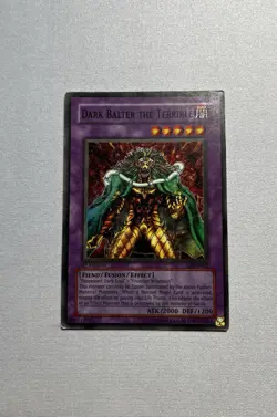 Yu-Gi-Oh Dark Balter the Terrible LOD-002 Super Rare Holo 1st Edition - MP - Image 1