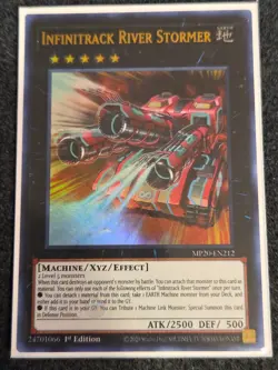 1x VLP Infinitrack River Stormer - MP20-EN212 - Ultra Rare - 1st Edition YuGiO - Image 1