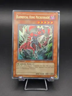 Elemental HERO Necroshade [1st Edition] YSDJ-EN000 YuGiOh Starter Deck - Jaden Y - Image 1