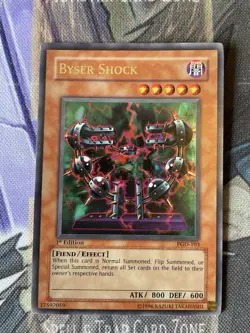 Byser Shock pgd-103 1st Edition (NM) Ultra Rare Yu-Gi-Oh! - Image 1