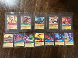 Disney Lorcana TCG Legendary/Super Rare Card Lot - Image 1