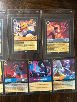 Disney Lorcana TCG Legendary/Super Rare Card Lot - Image 2