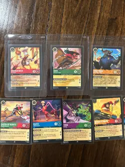 Disney Lorcana TCG Legendary/Super Rare Card Lot - Image 3