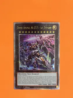 PACK FRESH MINT - Divine Arsenal AA-ZEUS - Sky Thunder - RA04-EN070 yugioh card - Image 2