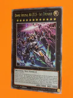 PACK FRESH MINT - Divine Arsenal AA-ZEUS - Sky Thunder - RA04-EN070 yugioh card - Image 3