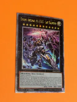 PACK FRESH MINT - Divine Arsenal AA-ZEUS - Sky Thunder - RA04-EN070 yugioh card - Image 4