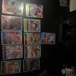 Lot of 11 One Piece TCG Cards SR’s All NM and English - Image 1