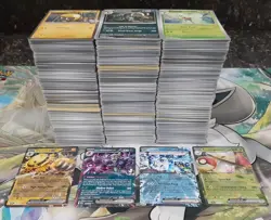 1000 + Bulk Pokemon Cards; Over 200 Rares, Reverse Holos, Promos, exs. Bundle NM - Image 1