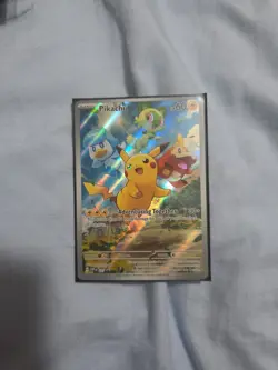 Pokemon Scarlet & Violet Paldea Evolved Pikachu #27 SVP en Pikachu Promo Card - Image 1