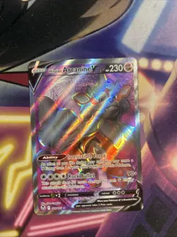 Pokemon TCG Hisuian Arcanine V 179/195 Silver Tempest Ultra Rare English NM Card - Image 1
